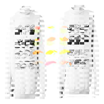 Sushi Costume Sushi Kit Types Of Sushi Sweatshirt - Thegiftio