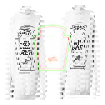 Sweet Chili Sauce Condiment Spice Costume Party Matching Sweatshirt - Thegiftio UK
