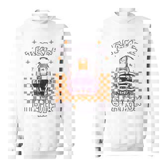 Tackle Football Halloween Spooky Sports Boys Kid Sweatshirt | Mazezy