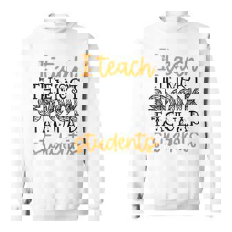 I Teach The Most Spook Tacular Students Halloween Sweatshirt - Thegiftio UK