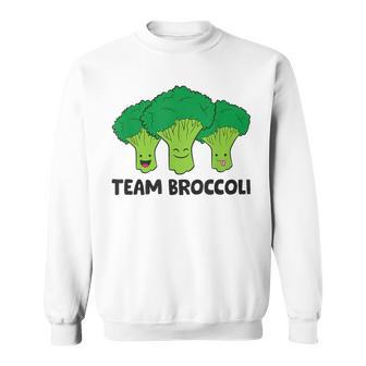 Team Broccolieganegetarian Broccoli Sweatshirt - Geschenkecke