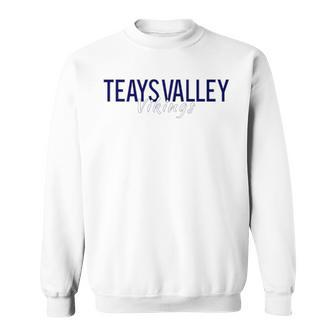 Teays Valley Vikings Spirit Wear School Pride Sweatshirt - Monsterry CA
