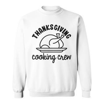 Thanksgiving Cooking Crew Squad Matching Family Dinner Sweatshirt - Thegiftio UK