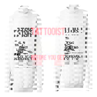 Tienda De Tatuajes Tatuaje Artista Diseño Para Tatuador Manga Raglan Camisa de entrenamiento - Regaloses