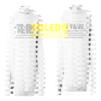 Toledo Vintage 80S Retro Style Sweatshirt - Monsterry