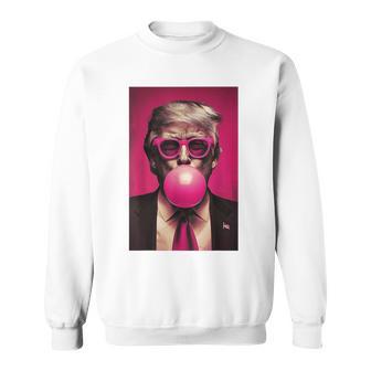 Trump Pink Bubblegum Sweatshirt - Thegiftio UK