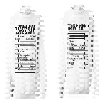 Turkey Gravy Ingredient Food List Thanksgiving Christmas Sweatshirt - Monsterry