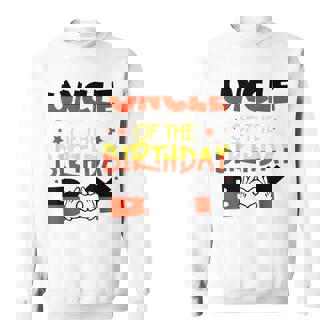Uncle Of The Birthday Boy Mouse Family Matching Sweatshirt - Thegiftio UK