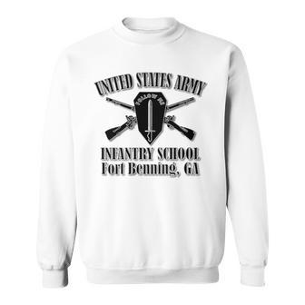 US Army Infantry School Back Sweatshirt - Monsterry