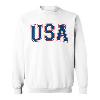 Usa Athletic Team Flag Sweatshirt - Geschenkecke