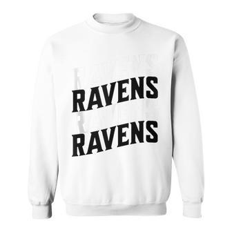 Vintage Distressed Retro Ravens Sweatshirt - Thegiftio UK