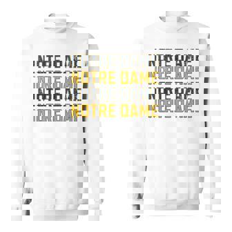 Vintage Notre Dame City Sweatshirt | Mazezy