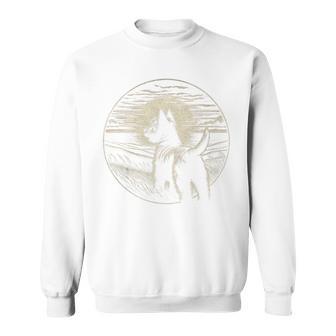 Vintager Cairn-Terrier-Hund Sweatshirt - Geschenkecke