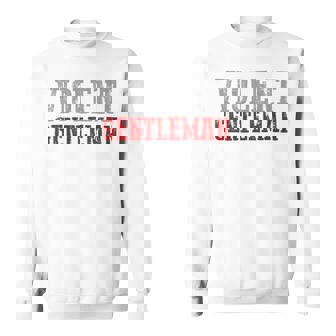 Violent Gentleman Audaz Confiado Masculino Para Hombre Manga Larga Camisa de entrenamiento - Regaloses