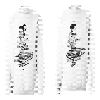 Be Water My Friend Martial Arts Legend Cool Dj Graphic Sweatshirt - Thegiftio UK
