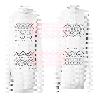 Will Run For Eggnog Ugly Christmas Sweater Running Sweatshirt - Monsterry