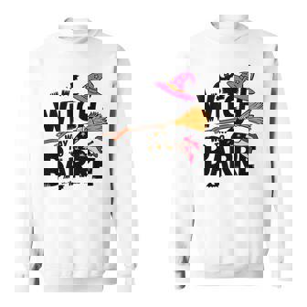 Witch Way To Barre Halloween Workout Sweatshirt - Thegiftio UK