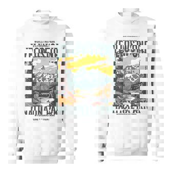 Yellowstone National Park Vintage Hiking Sweatshirt - Thegiftio