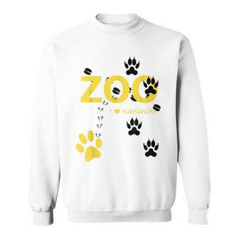 Zoo Karlsruhe Animals Experience And Understand Beste Tierpark Blue Sweatshirt - Geschenkecke