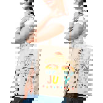 Christmas In July With Vintage Sunglasses For Summer Xmas Tote Bag - Monsterry