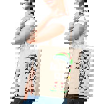 The Daddy Elf Matching Family Christmas Elf Tote Bag - Monsterry