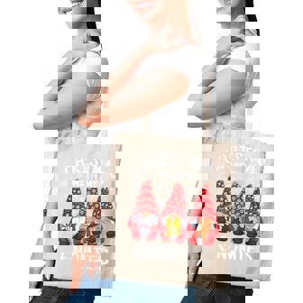 Christmas With My Gnomies Xmas Gnome Family Gnomes Tote Bag - Monsterry