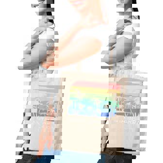 Santa Barbara Beach California Surf Vintage Cali Isla Vista Tote Bag - Monsterry