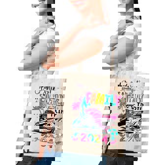 Aw Ship It's A Family Trip 2024 Matching Summer Cruise Tote Bag - Monsterry