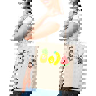 Cute Fruit Friends Family Summer Party Tote Bag - Monsterry