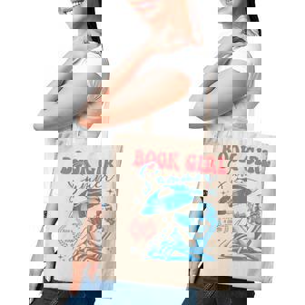 Girl Reading Book Summer Beach Vacation For Book Lover Tote Bag - Monsterry