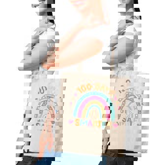 Retro 100 Days Of School Teachers Students 100Th Day School Tote Bag - Monsterry