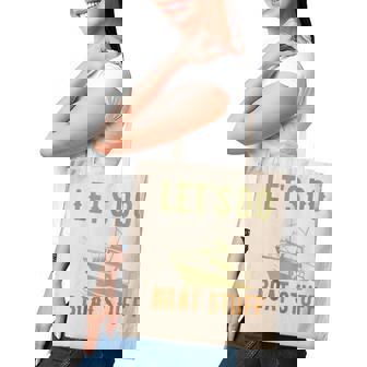 Vintage Let's Do Boat Stuff Summer 2024 Tote Bag - Monsterry