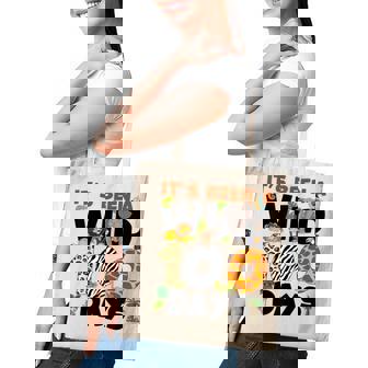 Wild 100 Days Safari Jungle 100Th Day Of School Boys Girls Tote Bag - Monsterry