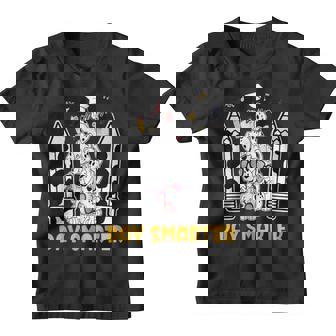 101 Days Of School Dalmatian Dog 100 Days Of Kindergarten Youth T-shirt - Monsterry