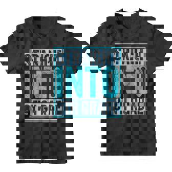 Back To School Straight Into 9Th Grade Youth T-shirt - Monsterry