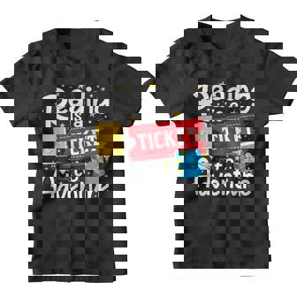 Book Character Reading Adventure Kid Boy Toddler Nerdy Youth T-shirt - Monsterry