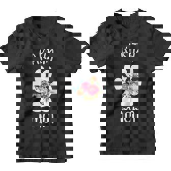 Dog Akita Mom For Women Wife Girlfriend Or Kids Youth T-shirt - Monsterry