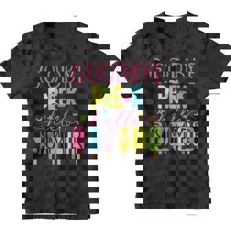 Goodbye Pre-K Hello Summer Last Day Of School Graduation Youth T-shirt - Monsterry