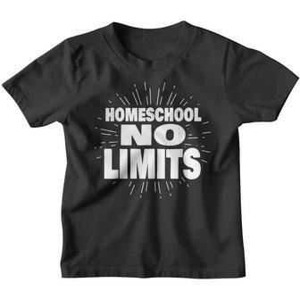Homeschooling Homeschool No Limits Youth T-shirt - Monsterry