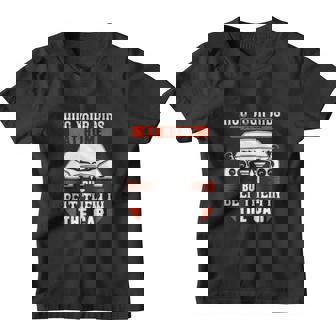 Hug Your Kids At Home But Belt Them In The Car Youth T-shirt - Monsterry