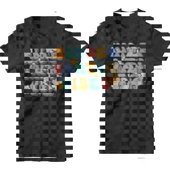 Kindergarten Vibes First Day Back To School Teacher Students Youth T-shirt - Monsterry