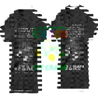 Ready To Crush 1St Grade Tractor Back To School Youth T-shirt - Monsterry