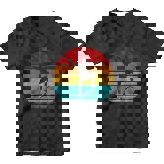 Retro Vintage Skateboard V2 Youth T-shirt - Monsterry