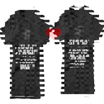 This Is My Valentine Pajama Heart For Adult Kids Youth T-shirt - Monsterry