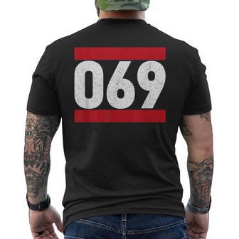 069 Frankfurt City Hip Hop T-Shirt mit Rückendruck - Geschenkecke