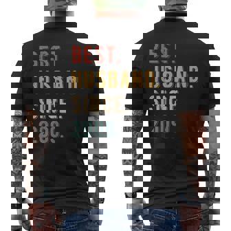 15Th Year Wedding Anniversary Epic Best Husband Since 2009 Men's T-shirt Back Print - Thegiftio UK