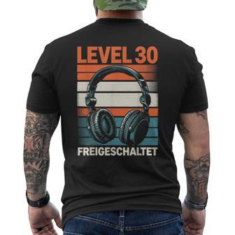 30 Geburtstag Mann Frau 30 Jahre 1994 Deko Lustig Geschenk T-Shirt mit Rückendruck - Geschenkecke