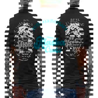 30th Anniversary Wedding Alaska Cruise 2025 Couple Vacation Men's Back Print T-Shirt - Monsterry