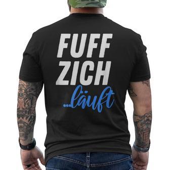 50 Geburtstag 1971 Geboren Fuffzich Running 50 Jahre T-Shirt mit Rückendruck - Geschenkecke