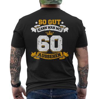 60 Birthday Slogan T-Shirt mit Rückendruck - Geschenkecke